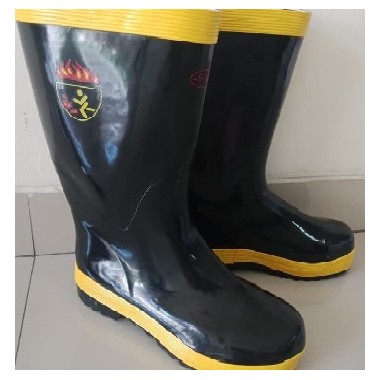 boot rubber safety fireman outfit,sepatu karet pemadam kebakaran