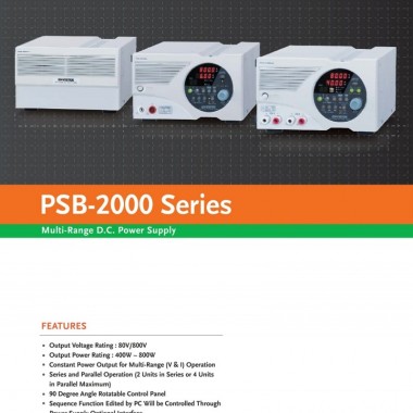 GW Instek PSB-2400L Programmable Switching D.C. Power Supply
