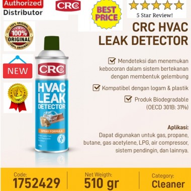 leak detector hvac crc 1752429,pendeteksi pengetes kebocoran pipa