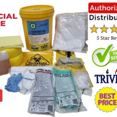 spill kit chemical sorbent pail 20L,absorbent penyerap cairan kimia