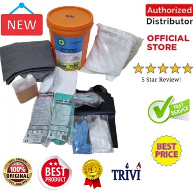 universal sorbent spill kit pail 20L,absorbent penyerap semua cairan