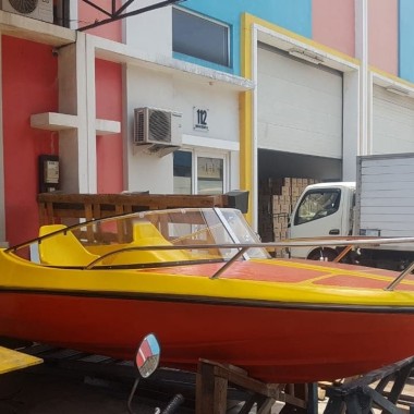 Jual Speed boat fiberglass panjang 5 meter