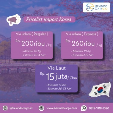 Jasa Import Kosmetik dari Korea | Jasa Import Dari Korea | 0812 1818 1020