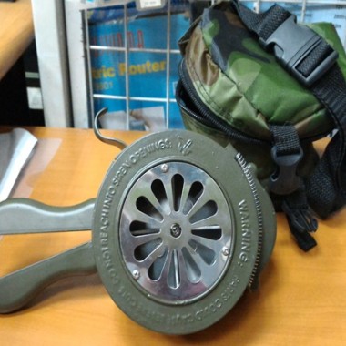 siren hand operated alarm,motor sirene tangan manual engkol darurat tr