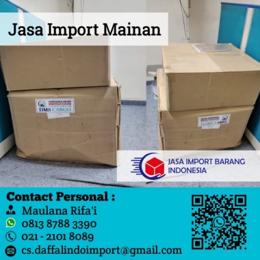 Jasa Import Mainan - Jasa Import Door to Door - 0813 8788 3390