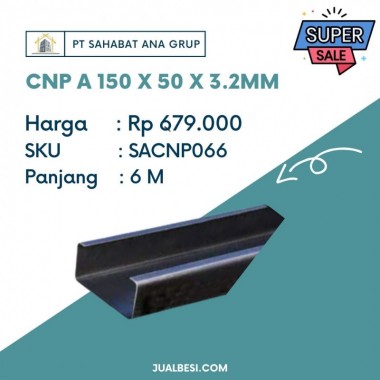 CNP A 150 X 50 X 3.2MM
