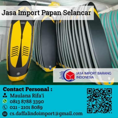 Jasa Import Papan Selancar - Jasa Import Door to Door - Jasa Import Borongan