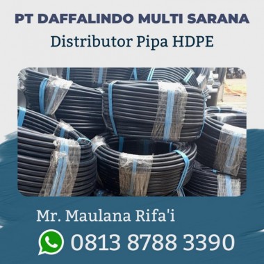 Pipa HDPE 1/2 inch - Pipa HDPE Murah - Pipa Air Bersih @100meter/roll