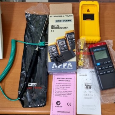 handheld digital contact thermometer,pengukur temperatur suhu appa 55i