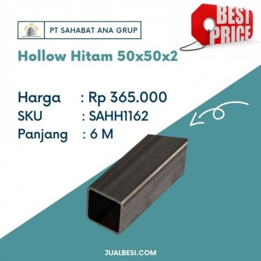 Hollow Hitam 50x50x2