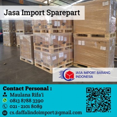 Jasa Import Sparepart - Jasa Import Borongan - 0813 8788 3390