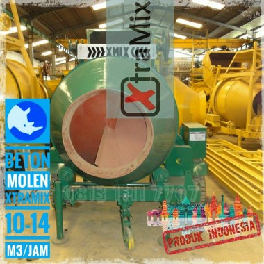 Jual Mesin Diesel Concrete Mixer merk XtramiX KnocK Down System MODEL WINGET