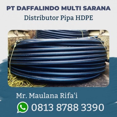 Pipa HDPE 2 inch PN16 - Pipa Air Bersih @100meter/roll