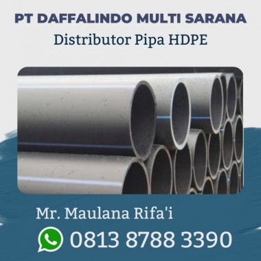 Pipa HDPE 5 Inch PN16 - Pipa Air Bersih @6meter/Btg