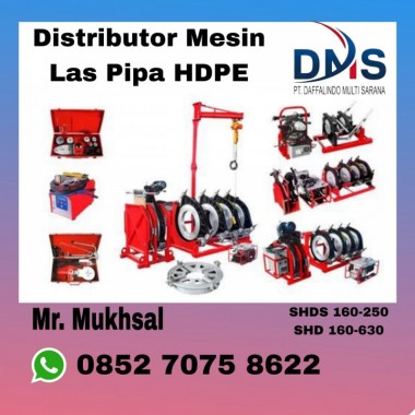 Mesin Las Pipa Hdpe Manual 200m | Distributor Mesin Las Pipa Murah