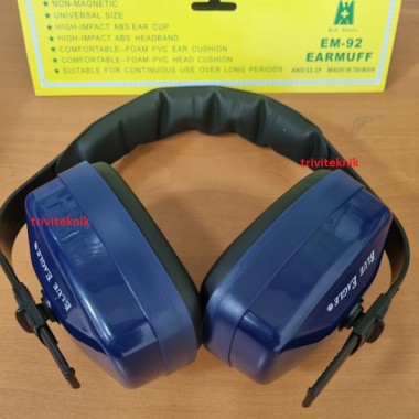 earmuff hearing protection blue eagle em92,pelindung penutup telinga