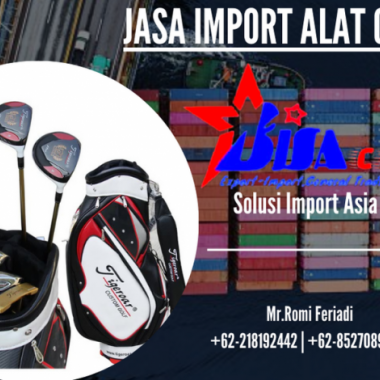JASA IMPORT ALAT GOLF - BISA CARGO