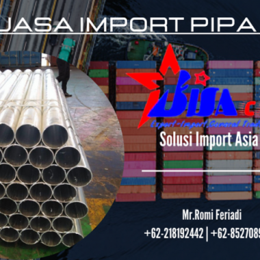 JASA IMPORT PIPA BESI BAJA - BISA CARGO