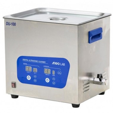 DU-100 Digital Ultrasonic Cleaner dari Argo Lab kapasitas 10 L