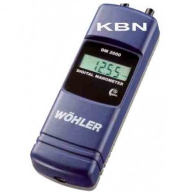Digital Manometer Gas Installler ( Wohler/ DM-2000)