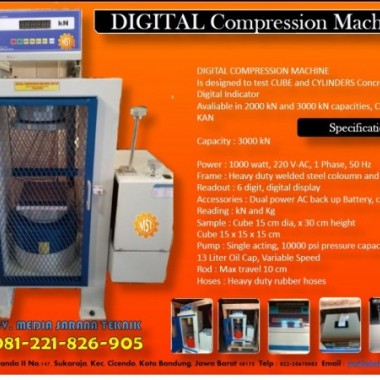 compression machine 3000 KN