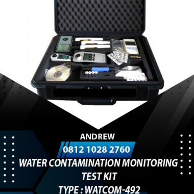 Water Contamination Monitoring Test Kit | Watcom-492 | Alat uji kualitas air minum