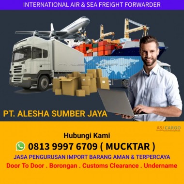 Jasa Forwarder Import Dari Bangkok ke Indonesia
