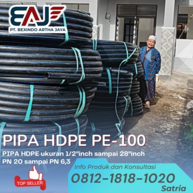 Pipa Hdpe 3 Inch ( 90mm ) - Pipa Hdpe Rucika Gulungan