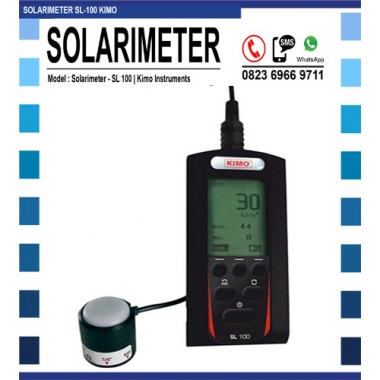 PORTABLE SOLARIMETER SL 100 KIMO|| SOLARIMETER SL-100 KIMO