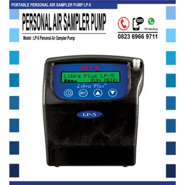 PORTABLE PERSONAL AIR SAMPLER PUMP LP-5 || AIR SAMPLER PUMP LP5