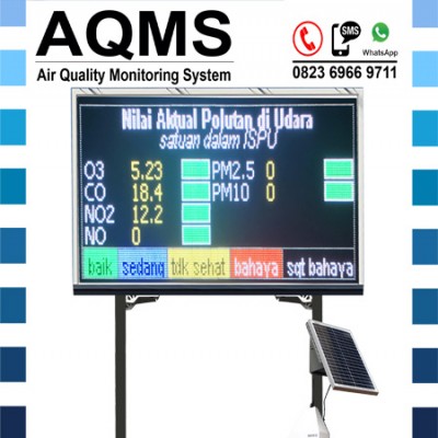 Air Quality Monitoring System || Indeks Standar Pencemar Udara - AQMesh