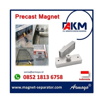 magnet trap precast