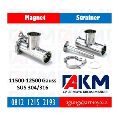 Magnet T Trap strainer Separator