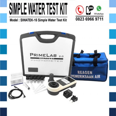 Simple Water Test Kit SIWATEK-15 || Jual Simple Water Test Kit SIWATEK-15