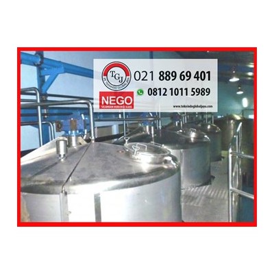 Fabrikasi Mixer Tank Steel PT. Teknindo Global Jaya