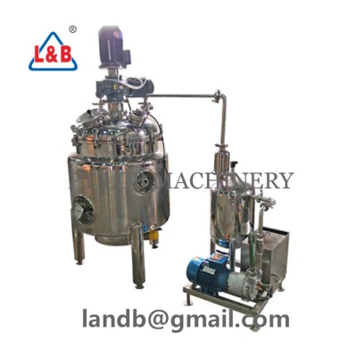 Mixing tank dengan Vauum untuk Produksi kosmetik 200L PT. LOB Machinery Jaya