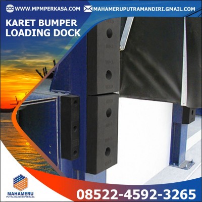 Rubber Bumper Tipe Square 150mm x 150mm x 1000mm - 1 day delivery (Pulau Jawa)