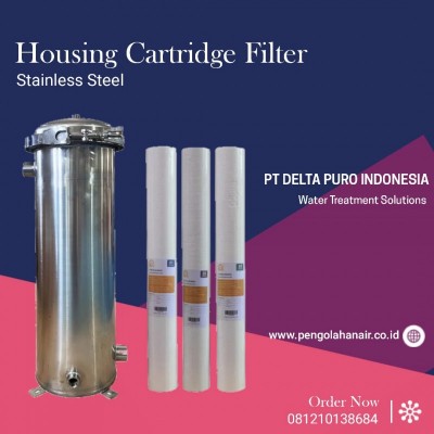 Housing Cartridge Filter Stainless Steel 20 inch isi 5