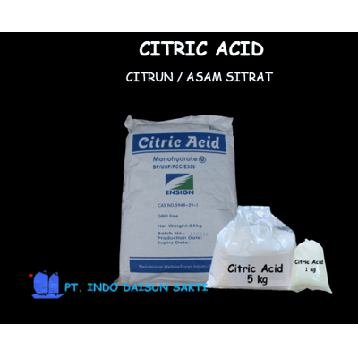 CITRIC ACID CITRUN / ASAM SITRAT PT. Indo Daisun Sakti