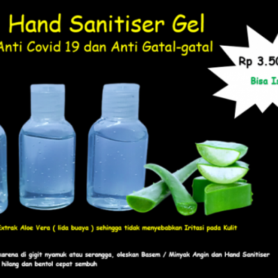 Hand Sanitiser Gel PT. Indo Daisun Sakti