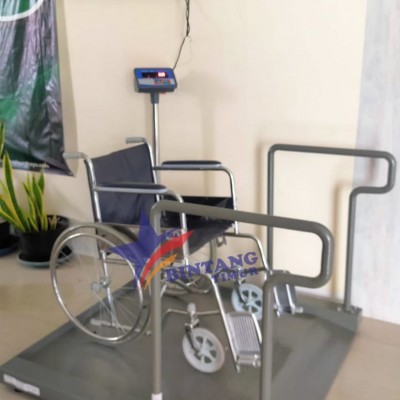 Timbangan kursi roda / Wheelchair scale standar rumah sakit