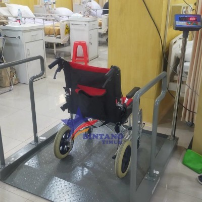 Timbangan kursi roda / Wheelchair scale standar rumah sakit