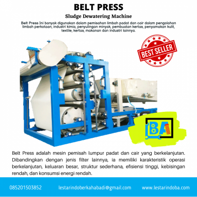 Dewatering Sludge Belt Press Lumpur Di Semarang