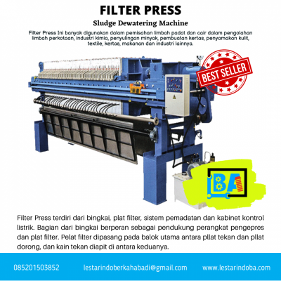 Filter Press 100 Litre / Cycle Di Semarang