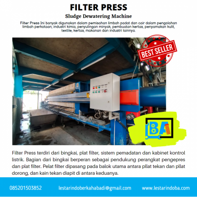 Fully Automatic Chamber Membrane Filter Press Di Surabaya