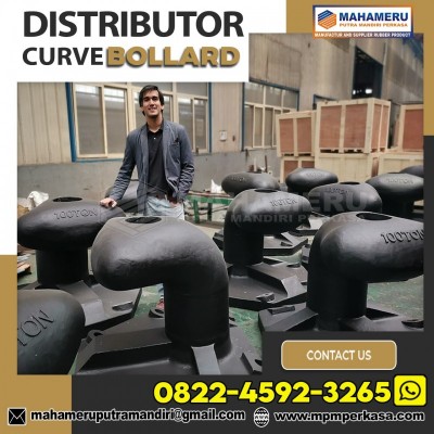Bollard Curve 70T - Bollard Dermaga Tipe Curve Kapasitas 70T