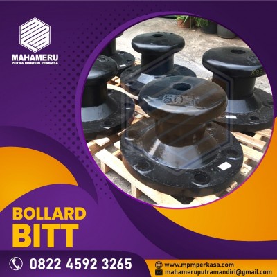 Bollard Type Bitt - Bollard Dermaga / Pelabuhan Tipe Bitt