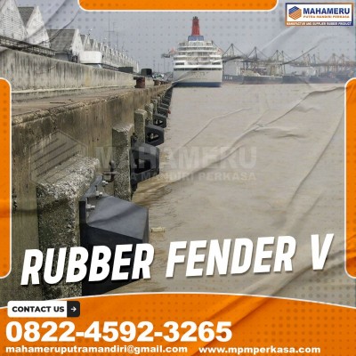 Rubber Fender V 500 - Karet Fender Dermaga Tipe V 500 Aceh