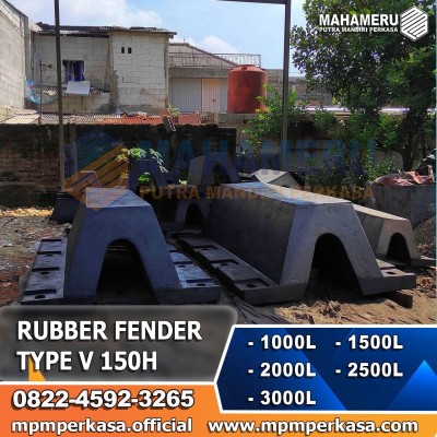 Jual Rubber Fender Dermaga Tipe V 150 H - L 1000