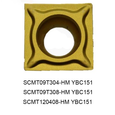 ZCC-CT SCMT 09T304-HM YBC151 insert bubut